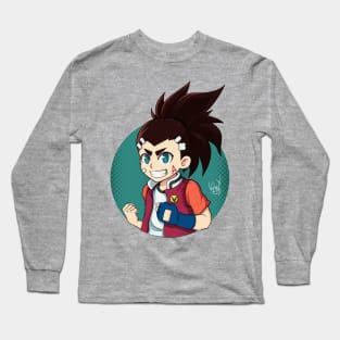 Aiger Akabane from Beyblade Burst Turbo / Super Z Long Sleeve T-Shirt